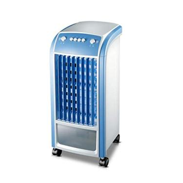 Imagem de ISOBU LILIANG- - Ar condicionado móvel, ar cooler com umidificação e limpeza de ar Função 65W Tanque de água de 4 litros Ventilador de ar condicionado Controle remoto Azul BMZDLFJ-1