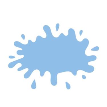 Imagem de Tinta PVA Fosca Cores Frias Gliart 100 ml 083 Azul Claro