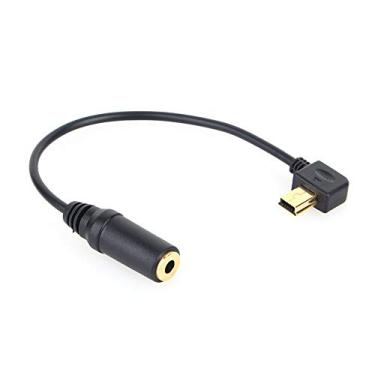 Imagem de V BESTLIFE Cabo adaptador para microfone, conector de áudio de 3,5 mm, cabo adaptador USB MIC Link para câmera GoPro Hero 3 4, simples Plug and Play