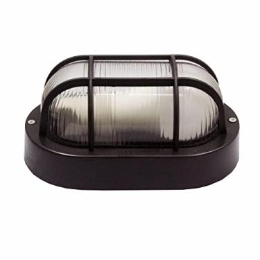 Imagem de Arandela Tartaruga Luminária Externa E27 Com Grade Cor:Preto