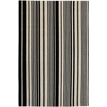 Imagem de Tapete Para Sala Aruba Bege-preto 1,00x1,50 São Carlos