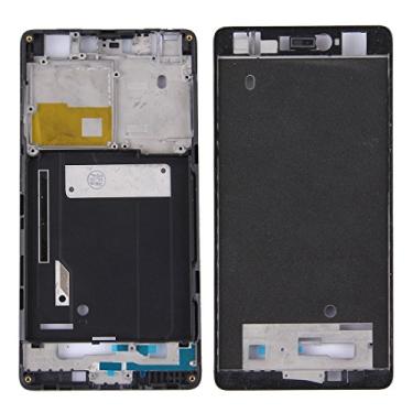 Imagem de Para Xiaomi Mi 4C Front Housing LCD Frame Buzel (preto)