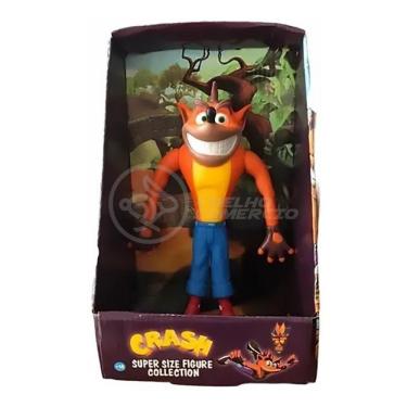 Imagem de Boneco Action Figure Crash Bandicoot Articulado 25cm
