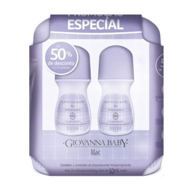 Imagem de Desodorante Roll-On Lilac, 50 Ml, 2 Unidades, Giovanna Baby