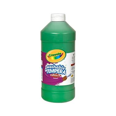 Imagem de Crayola Green Washable Tempera Paint, 32- Ounce