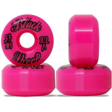 Imagem de Roda De Skate Importada Black Sheep 53mm Rosa