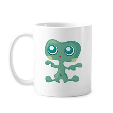 Imagem de Universe Alien Monster Green Alien Caneca Cerâmica Café Porcelana Utensílios de Mesa