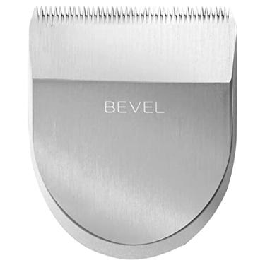 Imagem de Bevel Lâmina de aparador quadrada da Bevel – Aparador de barba para homens, linhas precisas, aparar e barbear para rosto, cabeça e corpo, para todos os tipos de cabelo, funciona com