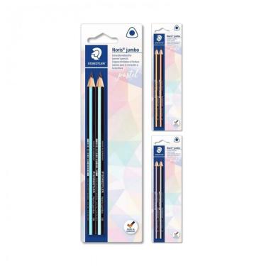 Imagem de Lapis grafite staedtler noris jumbo 2B c/ 02 uni