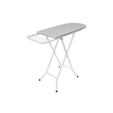 Imagem de Tábua De Passar Roupa Dobrável Com Porta Ferro Reforçada