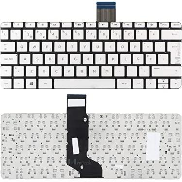 Imagem de Teclado Hp 11-n020br 11-n021br 11-n021br Branco