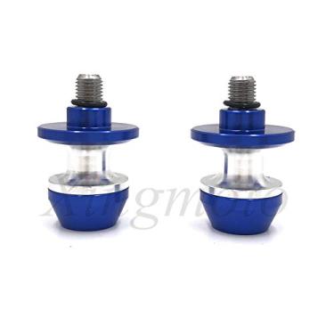 Imagem de Bobinas deslizantes de braço oscilante NBX- Universal Motocicleta CNC 10 mm Azul