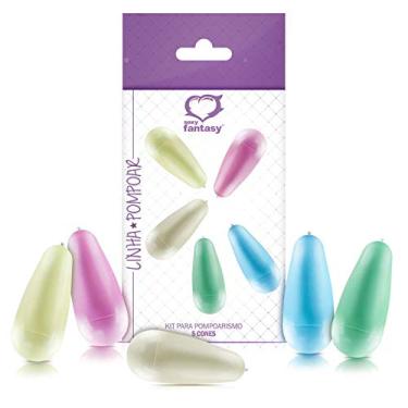 Imagem de SEXY FANTASY - Kit Pesos 5 Cones Vaginais Pompoarismo 20g, 32g, 45g, 57g E 70g - REF: CONES 3000