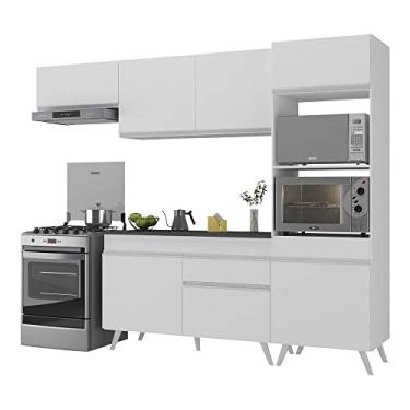 Imagem de Armário de Cozinha Compacta 4 peças Mp3690.891 Veneza Branco