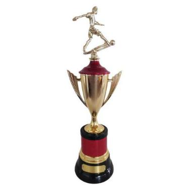 Imagem de Trofeu Taça Campeão Futebol Novo Brilhante - Brasil Gold