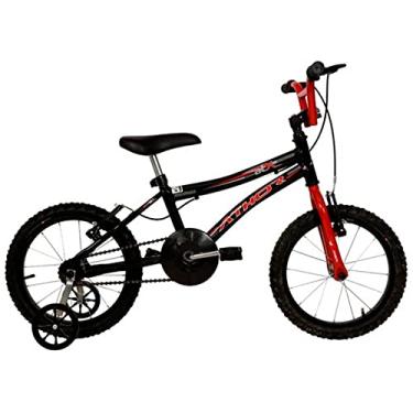 Imagem de Bicicleta Infantil Aro 16 Atx Athor Tipo Bmx Cor:Preto+Vermelho