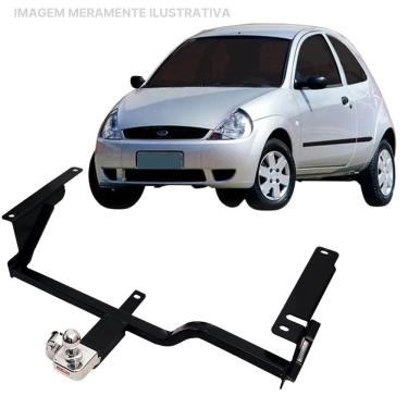Imagem de Engate Reboque Rabicho Fixo Ford Ká 1997 a 2007 400Kg