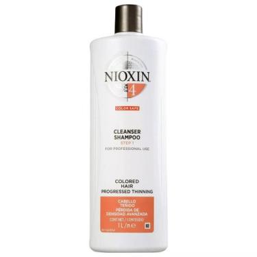 Imagem de Shampoo Nioxin System 4 1000ml Para Cabelos Coloridos