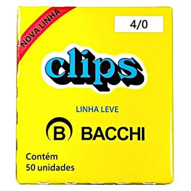 Imagem de Clips Galvanizado Linha Leve CX 5 UN N° 4/ Bacchi