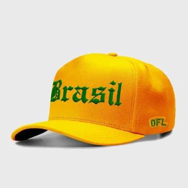 Imagem de Boné Snapback Brasil Ofl Amarelo - Ofl Oficial