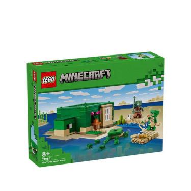 Imagem de Blocos de Montar - LEGO Minecraft -  A Casa Tartaruga de Praia LEGO DO BRASIL
