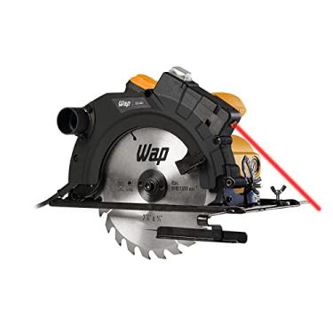 Imagem de WAP Serra de Circular 7.1/4" ESC 1500 com Guia a Laser e Base de Ajuste até 45°, Empunhadura Emborrachada, 1500W 220V