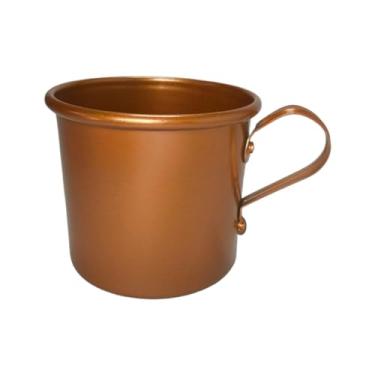 Imagem de Kit Jogo 15 Caneca Copo Moscow Mule Alumínio Cor Cobre 350ml Para Eventos e Festas