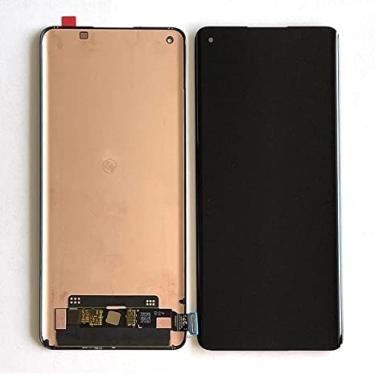 Imagem de SHOWGOOD 16.3 cm para Oppo Find X3 Lite CPH2145 Moldura de tela LCD + digitalizador de painel tátil para Oppo Find X3 Neo CPH2207 (X3 Lite com moldura)