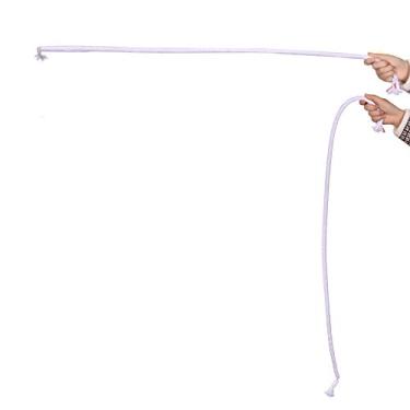 Imagem de MOMOMAGE The Rigid Stiff Rope Magic Tricks Comedy Stage Close up Rope Magic Mentalism Illusion Gimmick Props Easy to do Magic (White)