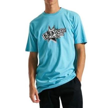 Imagem de Camiseta Volcom Ent Azul-Masculino