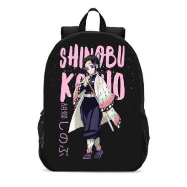 Imagem de Mochila Escolar Infanto Juvenil Anime Shinobu Kocho Demon Slayer Novidades 0133-Unissex