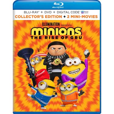 Imagem de Minions: The Rise of Gru - Collector's Edition Blu-ray + DVD + Digital [Blu-ray]
