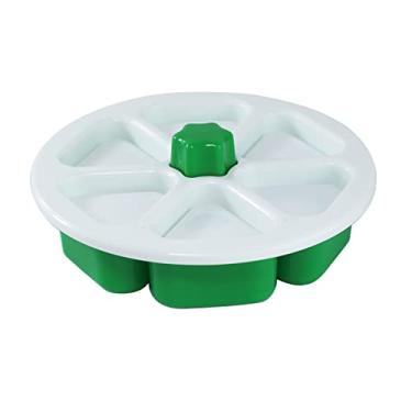 Imagem de Sunormi Molde de sushi de triângulo de 6 cavidades, bolas de arroz Onigiri, ferramentas antiaderentes para bolas de arroz coentro de algas marinhas