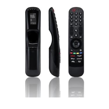 Imagem de JISOWA Controle remoto Voice Magic universal para LG OLED B3 C3 G3 M3 B4 C4 PUA G4SUB G4WUA QNED 85 90 TUA 75 80 URA 75ARA 80TUC UR9000PUA UR8000AUA Series Smart TV de substituição