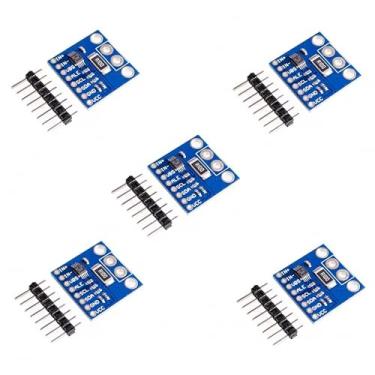 Imagem de PAMEENCOS 5 peças CJMCU-226 INA226 Módulo sensor de tensão de corrente de energia, placa de função de alarme de alerta, interface I2C 36V IIC bidirecional