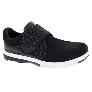 Imagem de Drew sapato feminino Moonwalk 14100 Couro/Malha, Black/Lycra/Leather, 7.5 Narrow