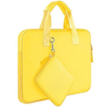 Imagem de Capa elástica para laptop de 11,6 12,9 e 13 polegadas com bolsa pequena compatível com MacBook Air de 13 polegadas M4/M3/M2/M1, Mac Pro M2/M1, iPad 13 12,9, XPS 13 e a maioria dos notebooks de 11,6