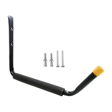 Imagem de Vaveren Suporte de parede para caiaque, suporte para ferramentas, ganchos de garagem, suportes para canoa, para wakeboard, casa, esqui, snowboard, indoor, Amarelo
