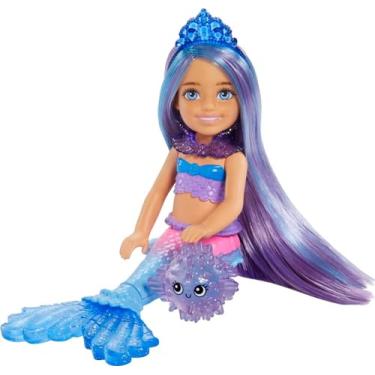 Imagem de Barbie Mermaid Power Boneca Chelsea Sereias, HHG57