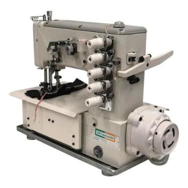 Imagem de Máq. Costura Industrial Bracob BC5000D - 3 Agulhas 5 Fios 6mm
