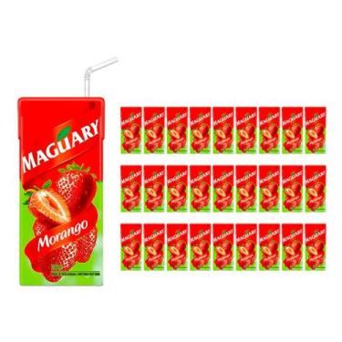 Imagem de Suco Maguary Sabor Morango 200ml 27 Unidades