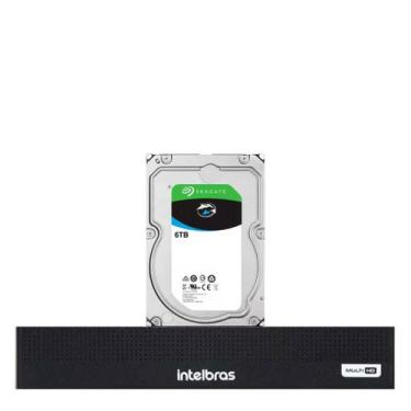 Imagem de Dvr Intelbras 8 Canais Mhdx 1008-c Com Hd De 6tb Instalado
