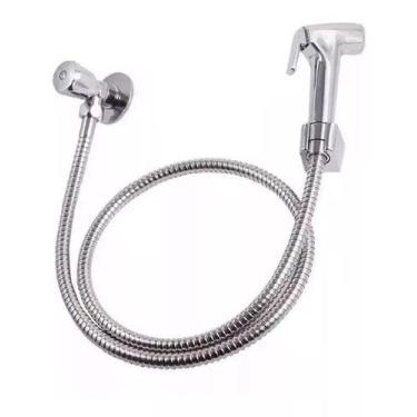 Imagem de Ducha Higiênica Banheiro Registro Metal Completa - Bruno Acabamentos