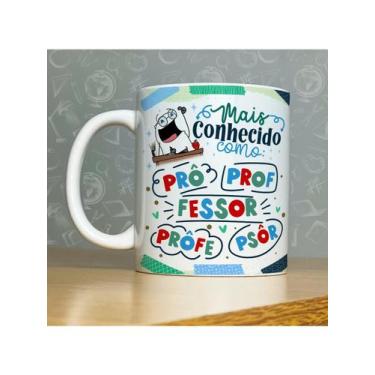 Imagem de Caneca personalizada de porcelana - Tema: Dia dos professores - 325ML 