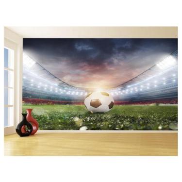 Imagem de Papel De Parede 3D Esporte Estádio Gramado Campo 3,5M Spt74 - Você Dec