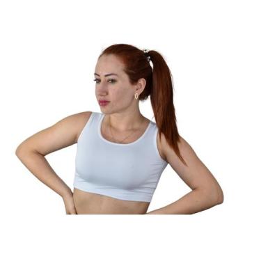 Imagem de Top Ideal Para Prática Esportiva Muito Confortável - R06 - Fanáticos P