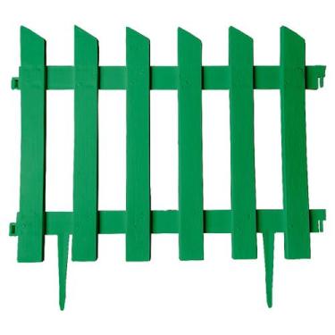 Imagem de Cerca para jardim decorativa canteiro kit com 5 m plástico reciclado -