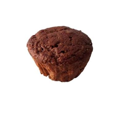 Imagem de Muffin de cacau com doce de leite de castanhas - Migles Fit