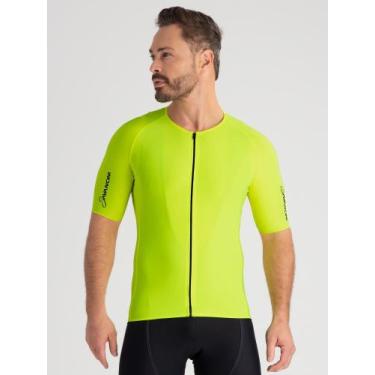 Imagem de Camisa Ciclismo Masculina Fit Pro Amarela Savancini (4110), GG