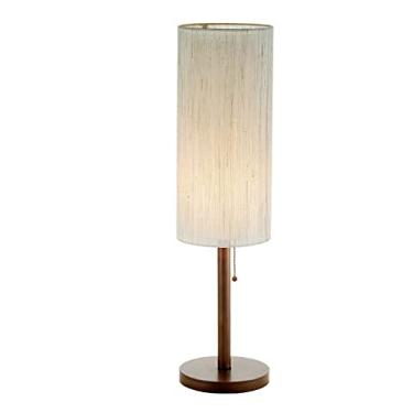 Imagem de Adesso Luminária de mesa 3337-15 Hamptons, 78,7 cm, 60 W Incandescente/13W CFL, Madeira de eucalipto de nogueira, 1 abajur de mesa